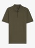 Slim-fit polo van stretchkatoen met logopatch - Bright Green-325 / Groen