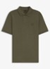 Slim-fit polo van stretchkatoen met logopatch - Bright Green-325 / Groen