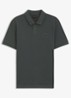 Slim-fit polo van stretchkatoen met logopatch - Open Green-377 / Groen