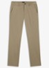 Slim-fit satijnen chino van stretchkatoen - Light/Pastel Brown-239 / Bruin