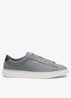 Sneaker van leer - Lichtgrijs