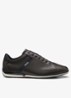 Sneaker van leer - Donkerbruin