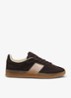 Sneakers van suède - Donkerbruin
