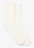 Sokken in katoenblend met logo in 2-pack - Open White-119 / Wit