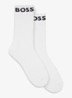 Sokken met logo in 2-pack - Wit
