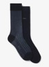 Sokken met logo in 2-pack - Dark Blue-401 / Blauw
