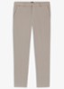 Straight fit chino met stretch - Beige