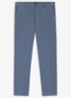 Straight fit chino met stretch - Open Blue-466 / Blauw