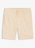 Straight fit korte broek van sweatstof met logopatch - Light/Pastel Orange-837 / Oranje