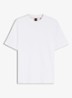 T-shirt met logoborduring - Wit