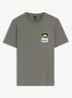 T-shirt met logoprint - Grijs