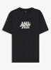 T-shirt met logoprint - Black-001 / Zwart