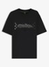 T-shirt met logoprint - Zwart