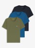 T-shirt van katoen in 3-pack - Open Miscellaneous-973