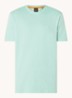 T-shirt van katoenen jersey met logopatch - Mint