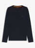Tacks longsleeve met logo - Donkerblauw