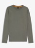 Tacks longsleeve met logo - Grijs