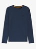 Tacks longsleeve met logo - Donkerblauw