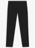 Tapered fit chino met steekzakken - Zwart