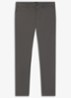 Tapered fit chino met steekzakken - Grijs