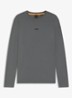 Tchark longsleeve met logoprint  - Middengrijs