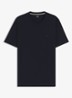 Thompson T-shirt met logo - Donkerblauw