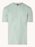 Thompson T-shirt met logo - Lindegroen