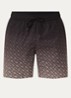 Vale zwemshorts met logoprint - Donkergrijs