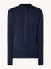 Zestart sweatvest met logo - Indigo