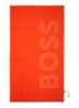 Zuma strandlaken - 420g/m² - 100 x 180 cm - Oranjerood
