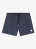 Zwemshort met microprint en logopatch - Bright Pink-672 / Roze