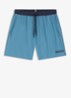 Zwemshorts met steekzakken en logo - Turquoise/Aqua-445 / Blauw