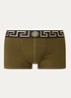 Boxershort met logoband - Bronsgroen