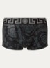 Boxershort van  katoen met logoband - Zwart