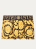Boxershort van  katoen met logoband - Geel