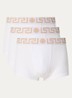 Boxershorts met logoband in 3-pack - Wit