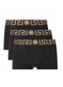 Boxershorts met logoband in 3-pack - Zwart