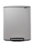 Bo  pedaalemmer 2 x 30 liter - Grijs