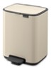 Bo pedaalemmer 4 liter - Beige