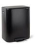 Bo pedaalemmer 60 liter - Zwart