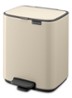 Bo pedaalemmer 7 liter - Beige