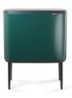 Bo Touch Bin  prullenbak met deksel op pootjes 3 x 11 liter - Groen