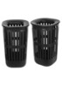 Collect-It wasmand 55 liter set van 2 - Zwart