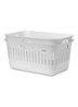 Collect-It wasmand met deksel 40 liter set van 2 - Wit