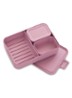 Make & Take bento lunchbox/broodtrommel - Donkerroze
