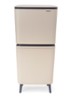 SortUp prullenbak met deksel 25+10+10 liter - Beige