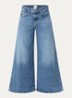 March high waist wide leg jeans met steekzakken - Indigo
