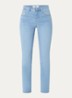 Mary high waist skinny fit jeans met steekzakken - Indigo