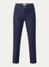 May high waist slim fit jeans met gekleurde wassing - Donkerblauw