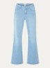 Shakira high waist flared jeans met steekzakken - Indigo